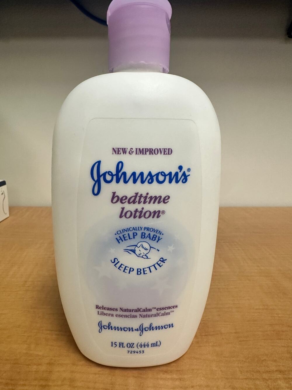 NOS VTG Johnson's Baby Bedtime Lotion 15 oz